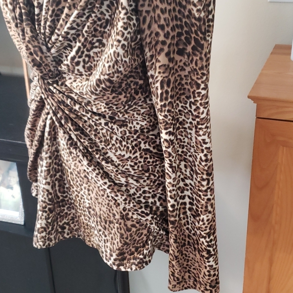 - Milano blouse cheetah print - Picture 4 of 8